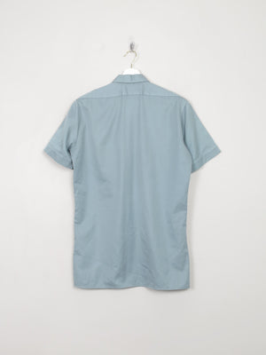 Men's Vintage Blue Military Shirt S - The Harlequin
