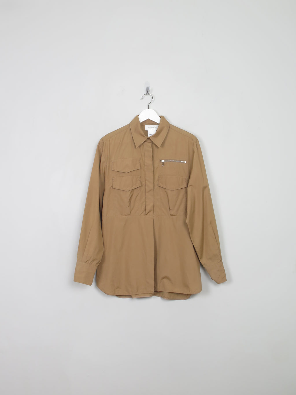 Women's Camel Sportmax Shirt S/M