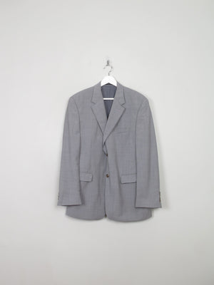 Men's Vintage Grey Light Wool Ralph Lauren Jacket L