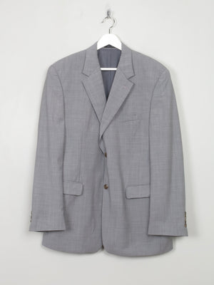 Men's Vintage Grey Light Wool Ralph Lauren Jacket L