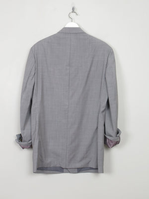Men's Vintage Grey Light Wool Ralph Lauren Jacket L