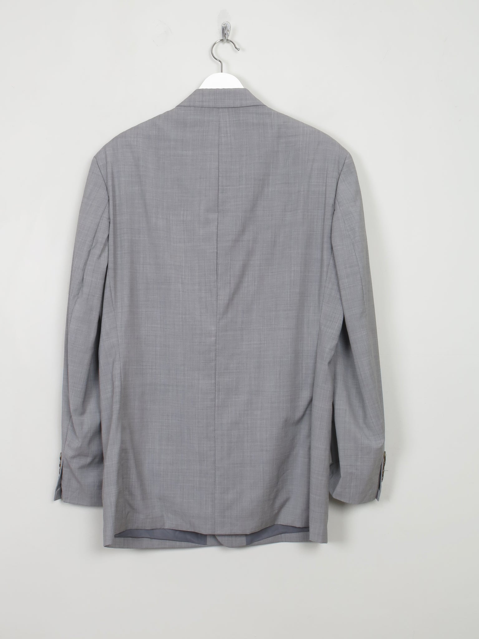 Men's Vintage Grey Light Wool Ralph Lauren Jacket L