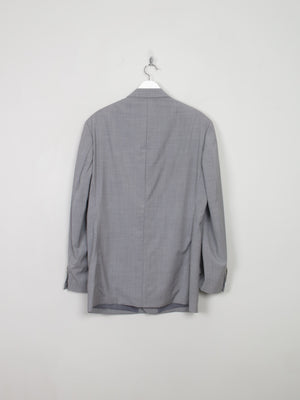 Men's Vintage Grey Light Wool Ralph Lauren Jacket L
