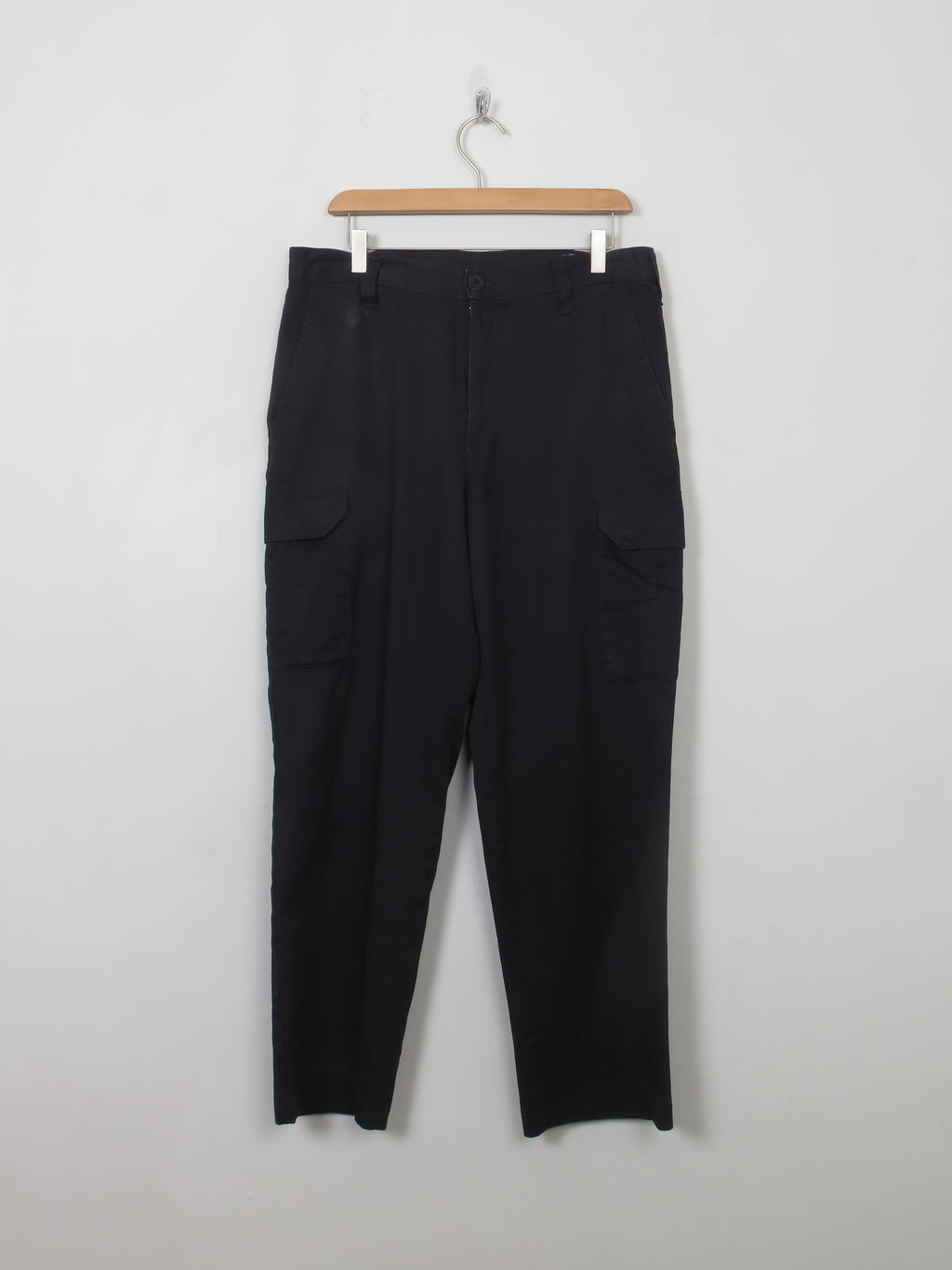 Men's Vintage Black Combat Work Pants 32/29