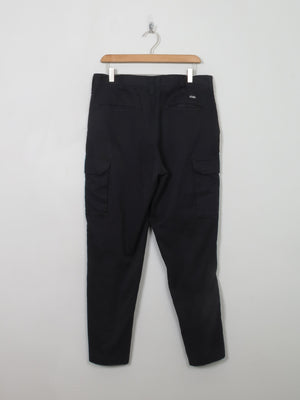 Men's Vintage Black Combat Work Pants 32/29