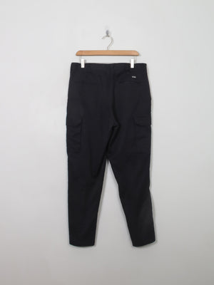 Men's Vintage Black Combat Work Pants 32/29
