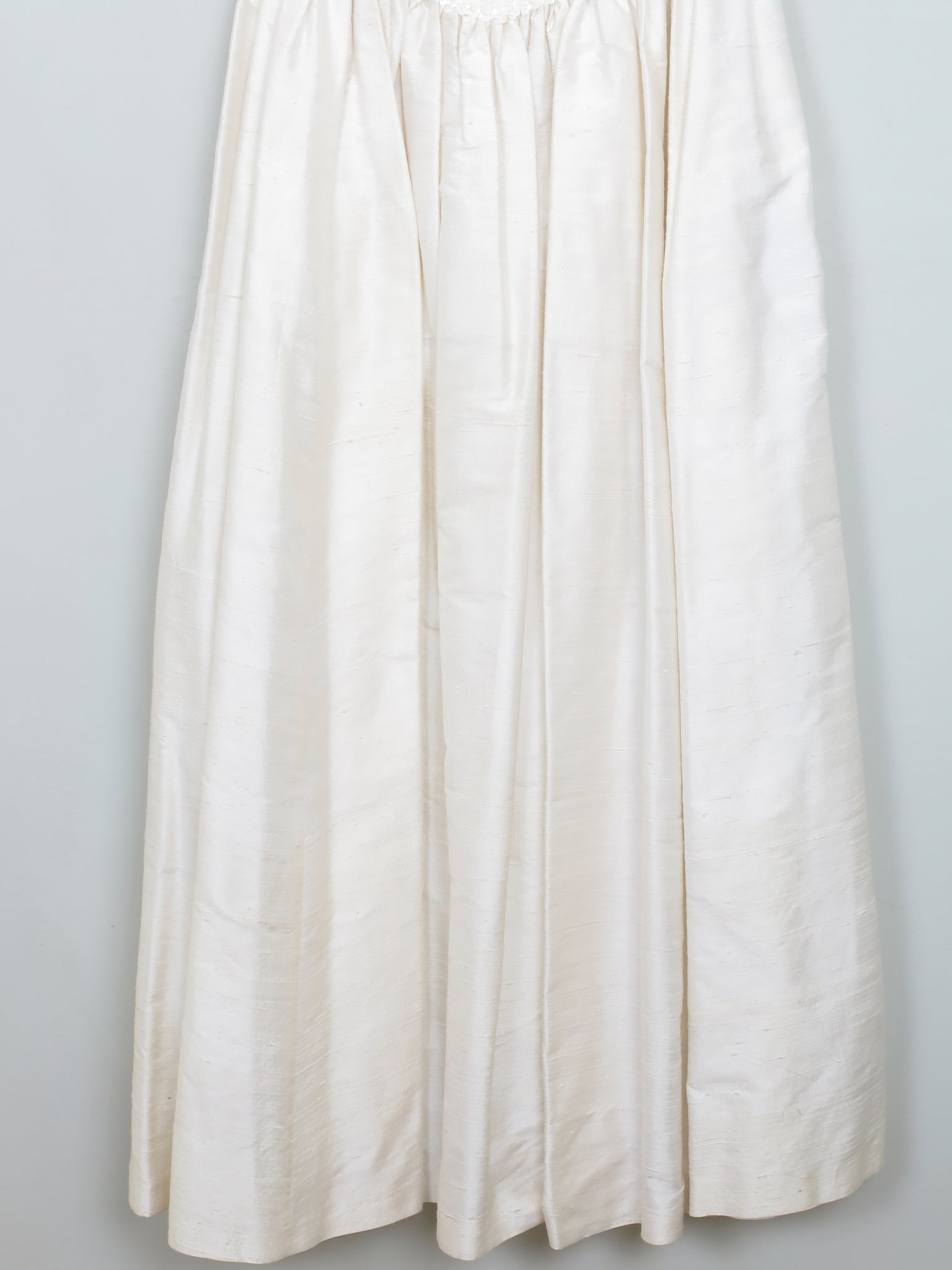 Vintage Ivory Silk Wedding Dress By Lyn Ashworth 70s/80s 6/8