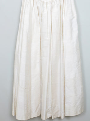 Vintage Ivory Silk Wedding Dress By Lyn Ashworth 70s/80s 6/8