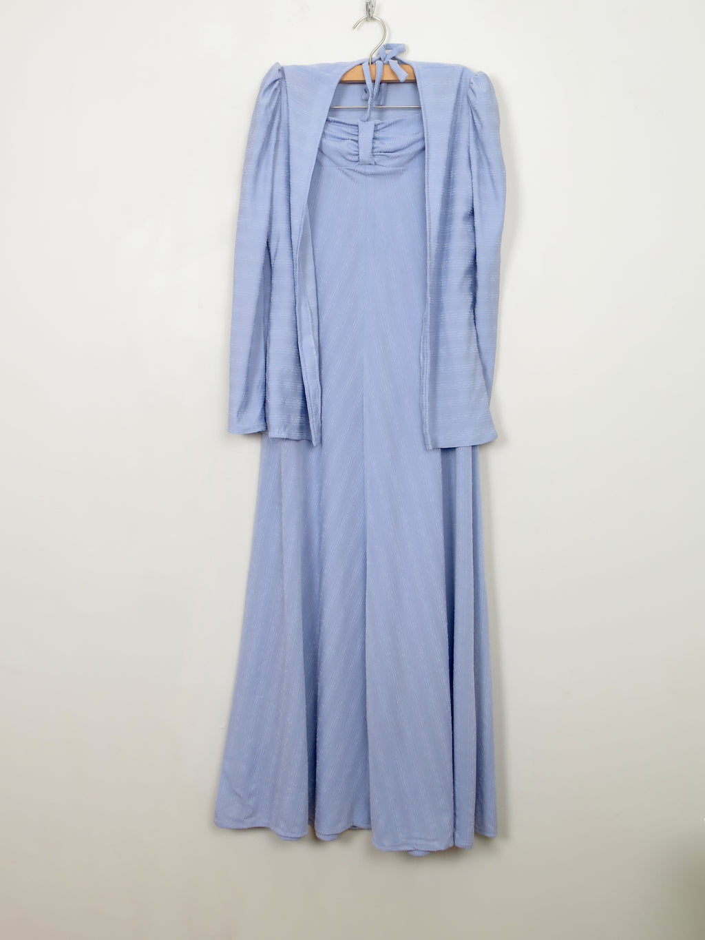 Vintage Blue 1970s Two Piece S By Simon Jeffery