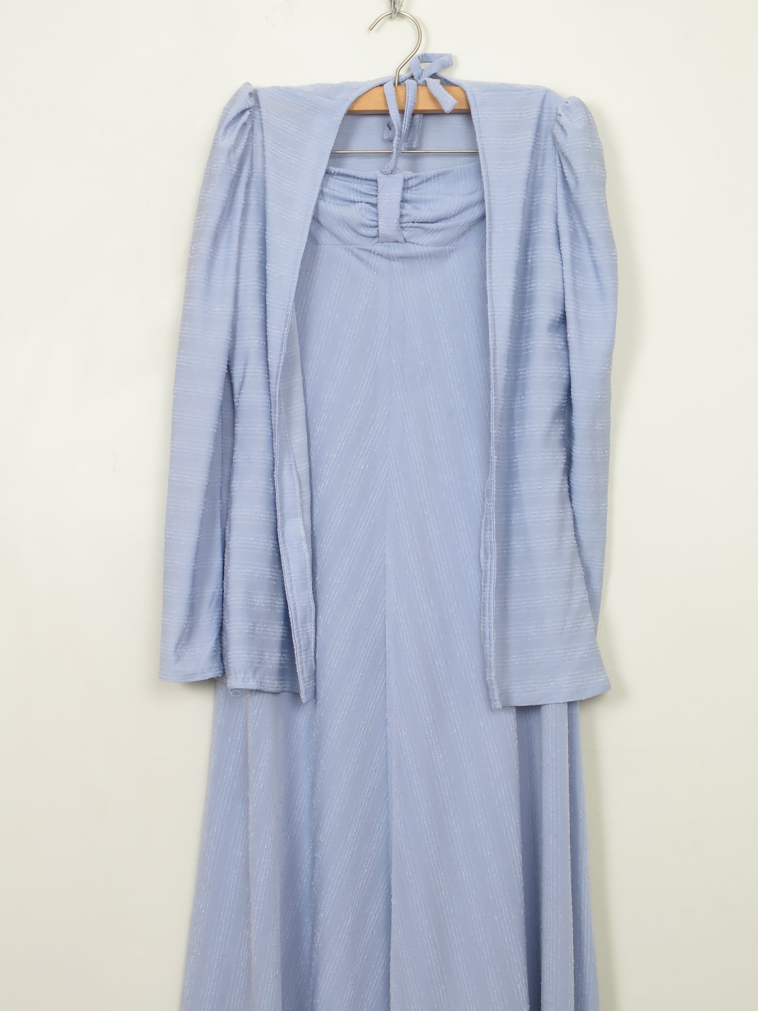 Vintage Blue 1970s Two Piece S By Simon Jeffery