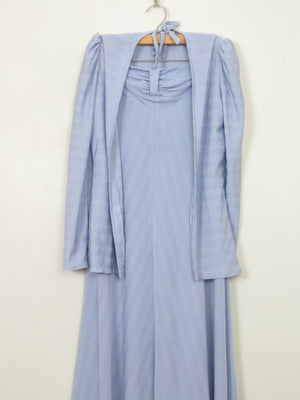 Vintage Blue 1970s Two Piece S By Simon Jeffery
