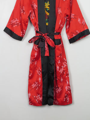 Vintage Chinese Reversible Dressing Gown S/M