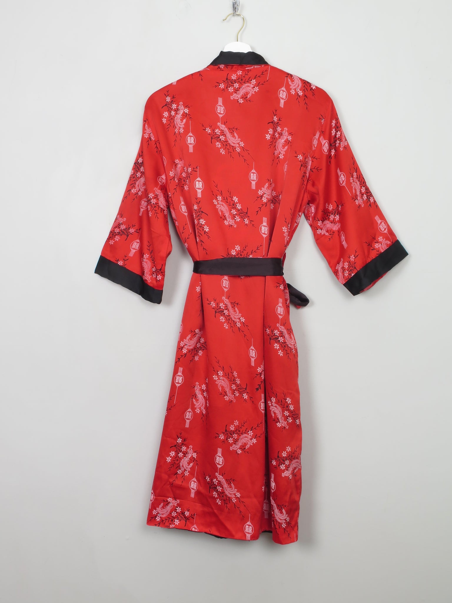 Vintage Chinese Reversible Dressing Gown S/M