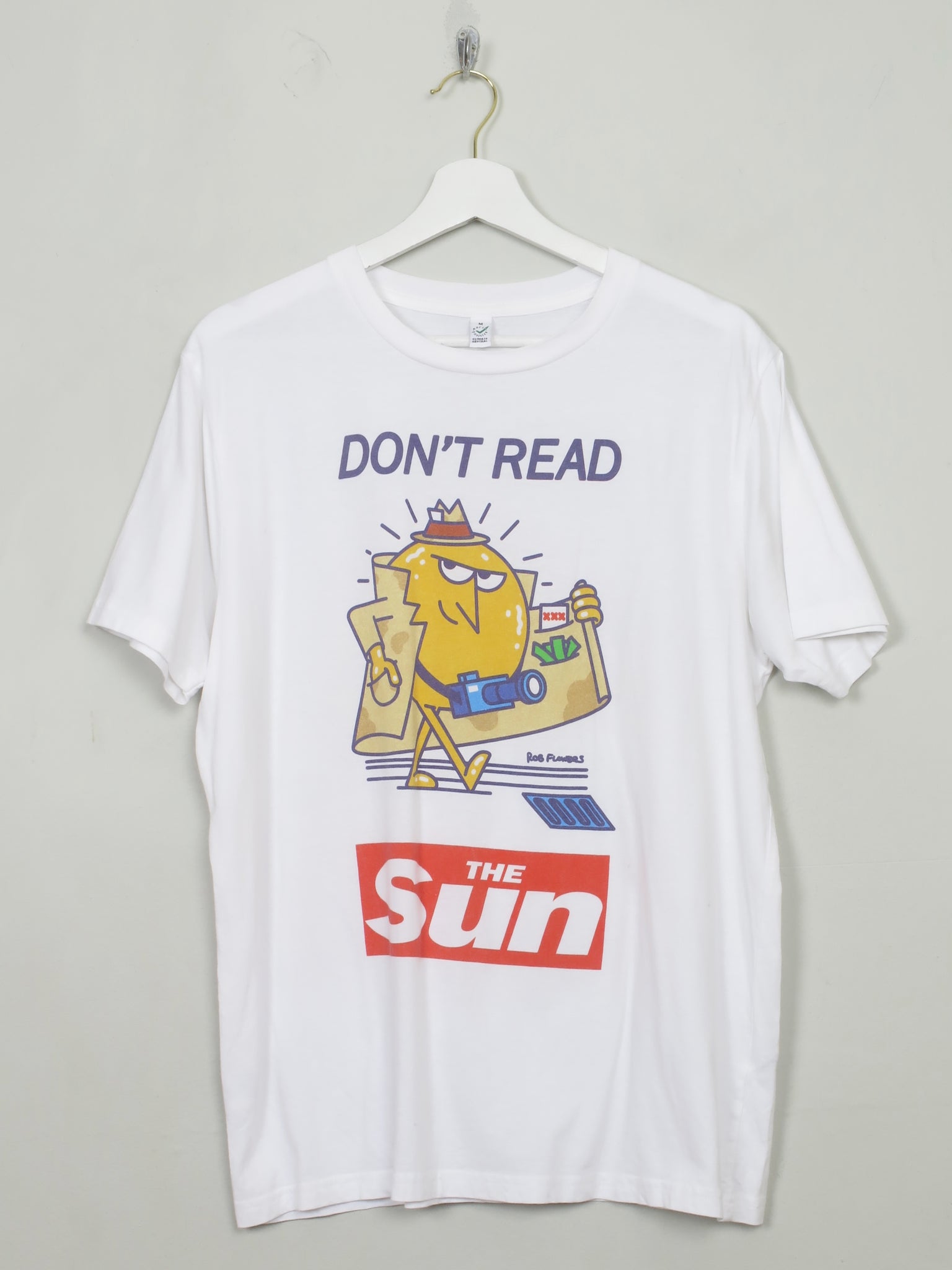 Men's Vintage Slogan Tshirt M