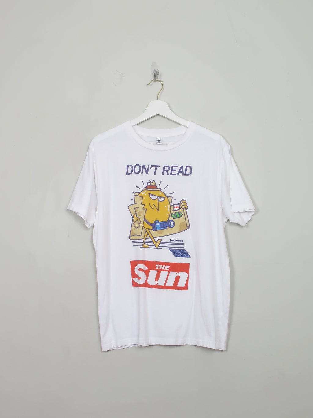 Men's Vintage Slogan Tshirt M