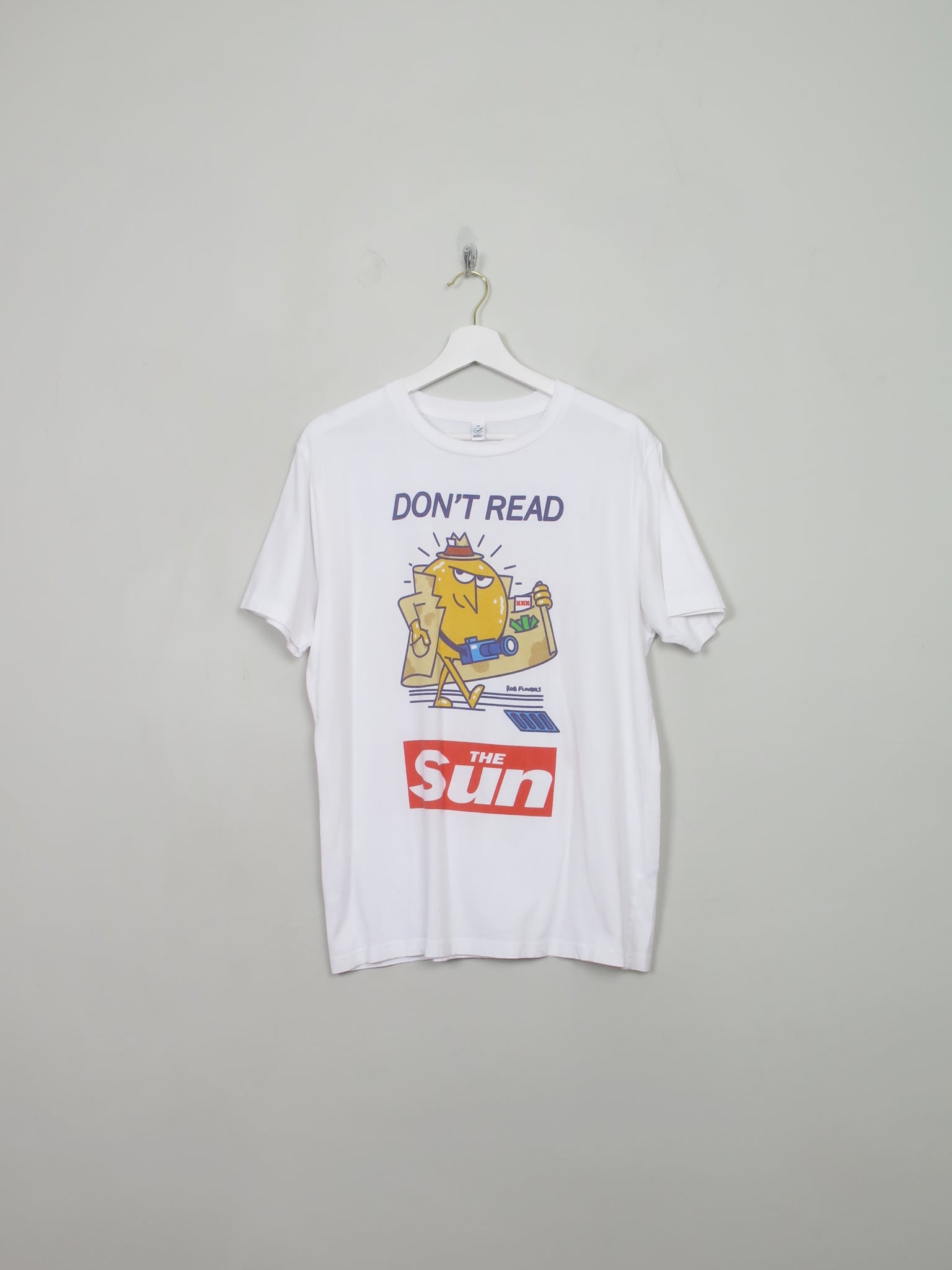 Men's Vintage Slogan Tshirt M