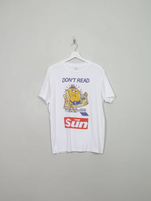 Men's Vintage Slogan Tshirt M