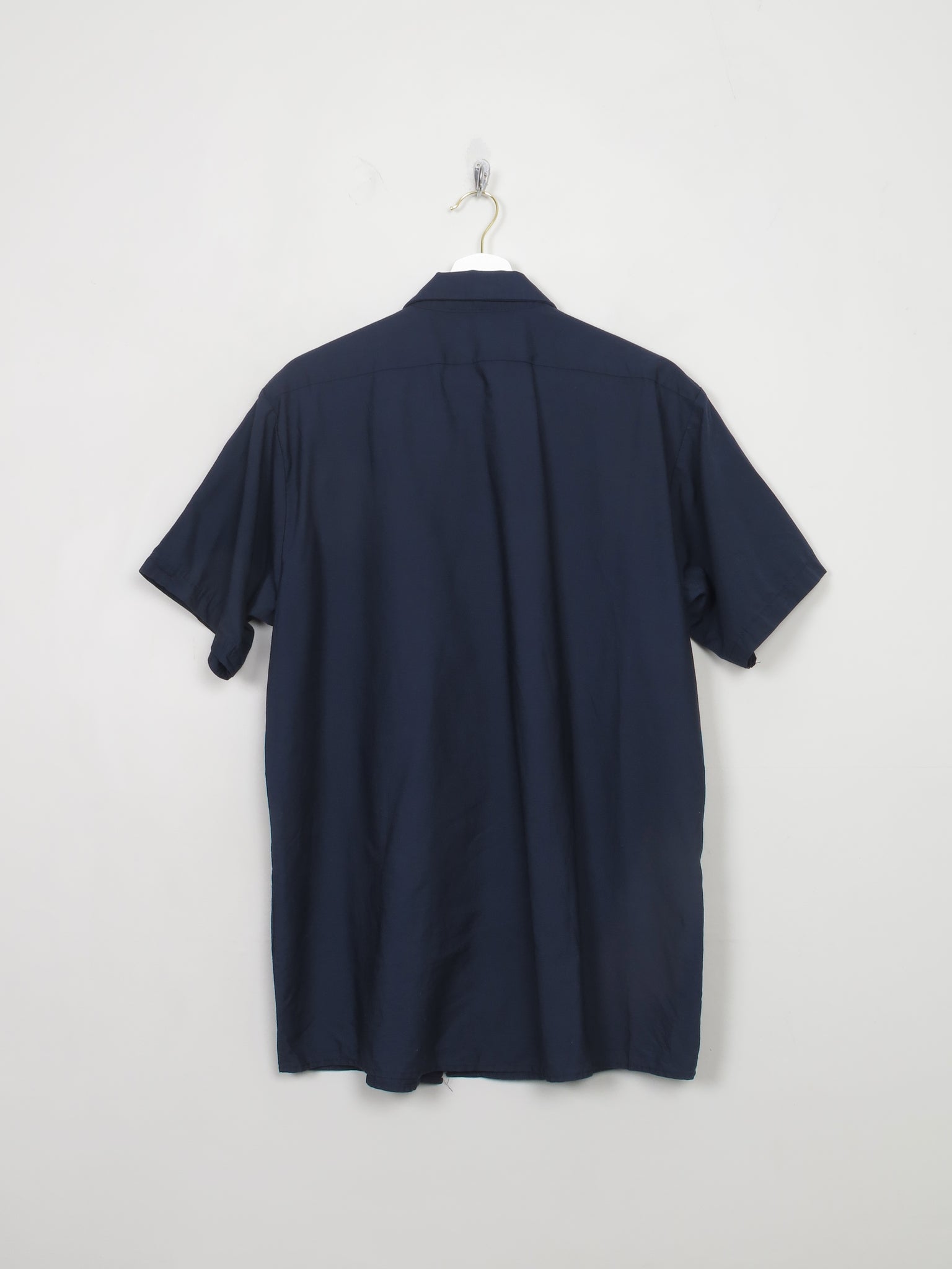 Men's Vintage Navy Work Shirt L