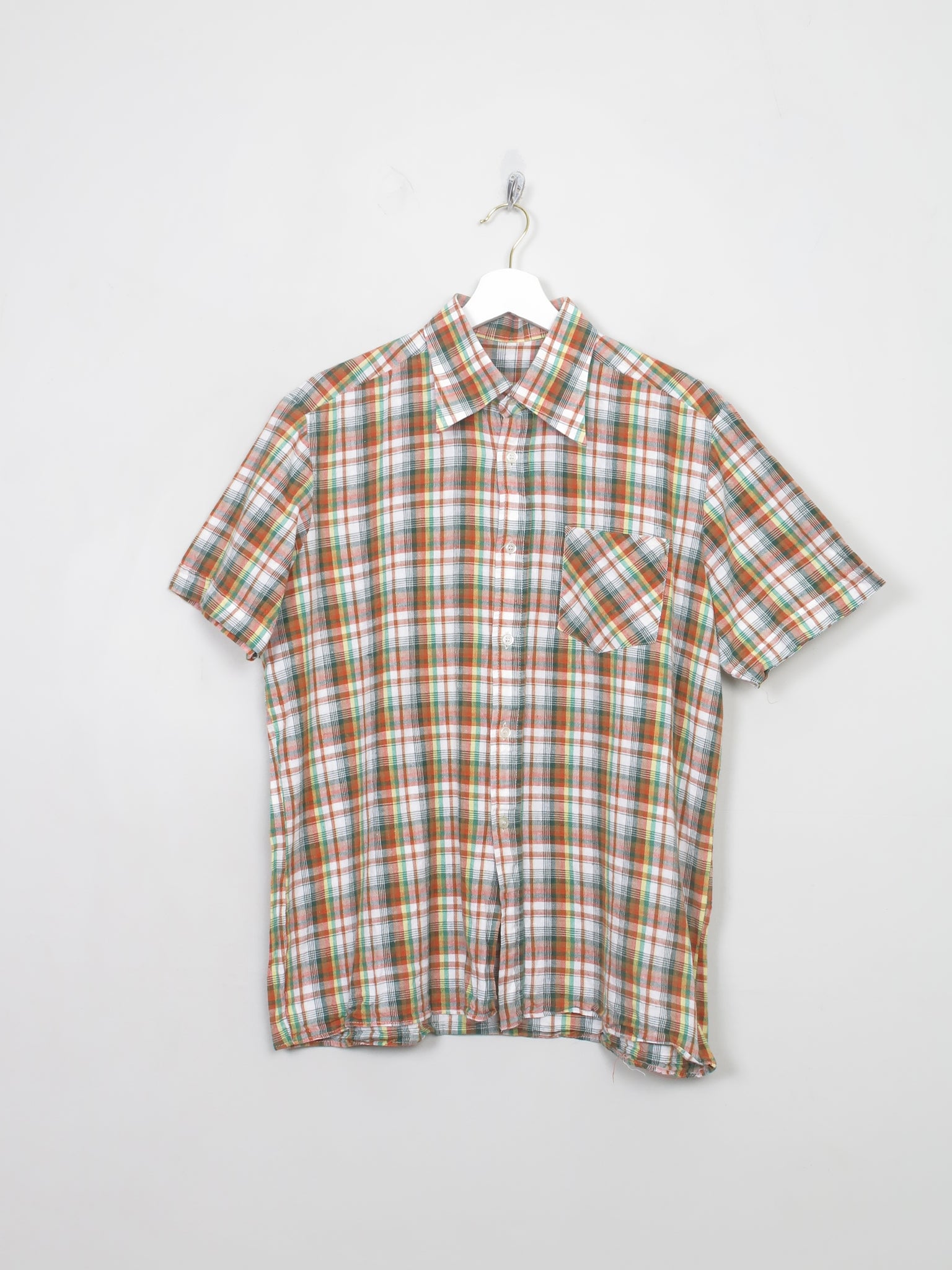 Men's VIntage Check Shirt M/L