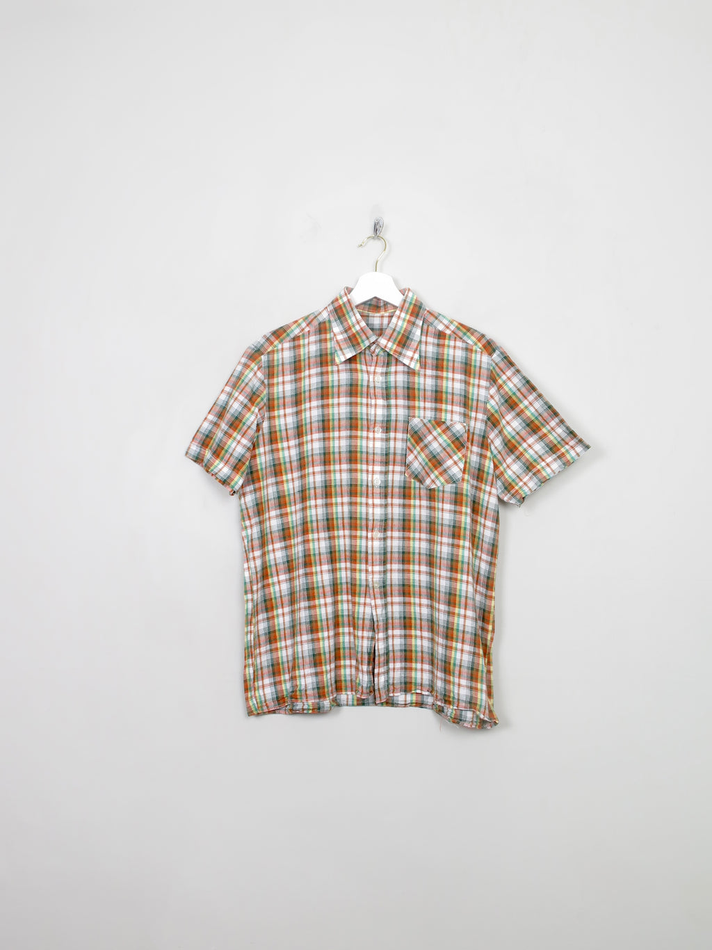 Men's VIntage Check Shirt M/L