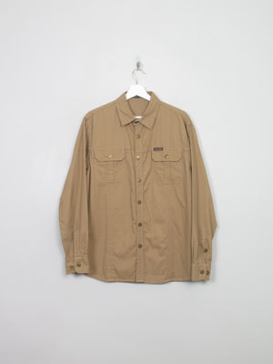 Men's Vintage Camel Safari Style Shirt M