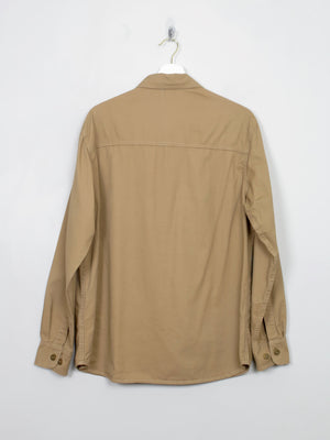 Men's Vintage Camel Safari Style Shirt M