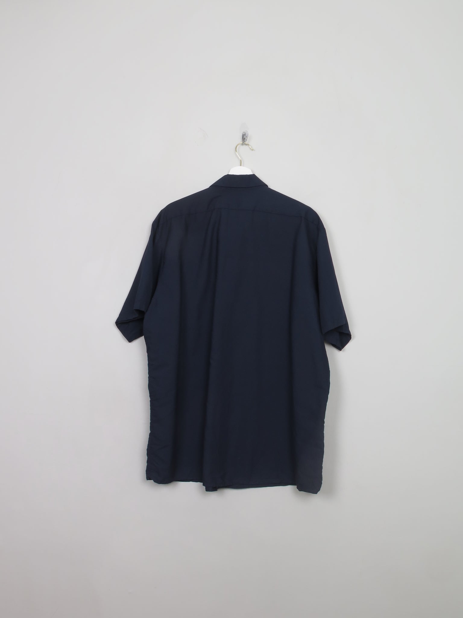 Men's Vintage Navy Work Shirt XXL