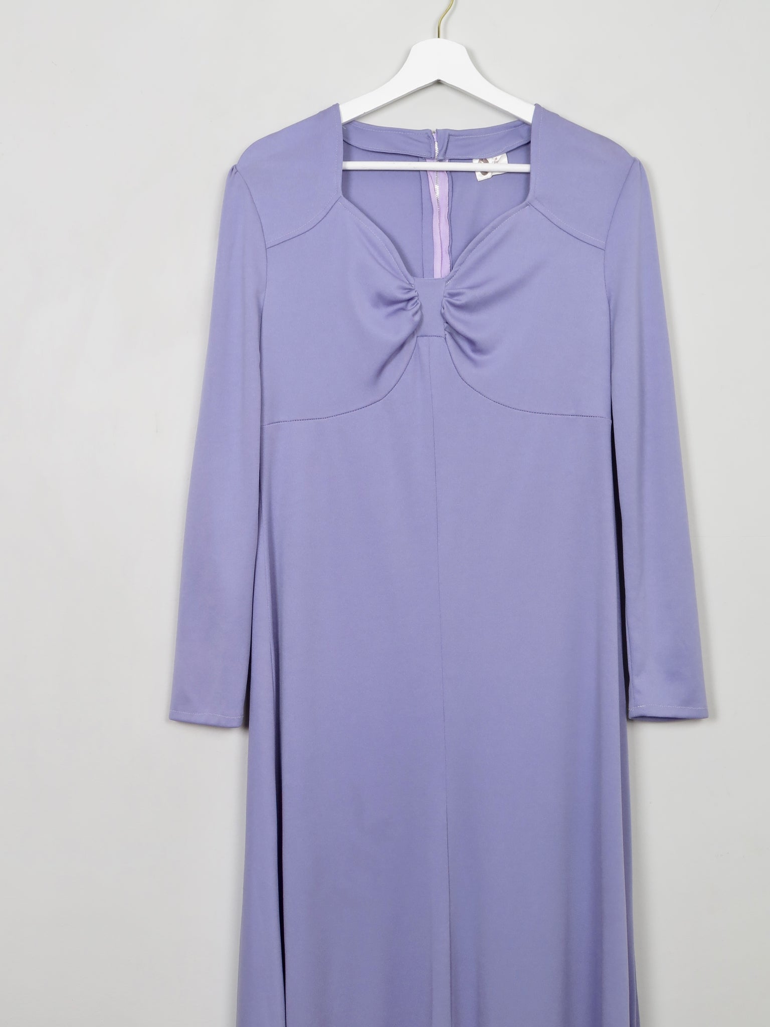 Vintage Lilac Maxi Dress M
