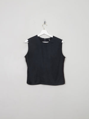 Women's VIntage Black Silk Calvin Klein Top S