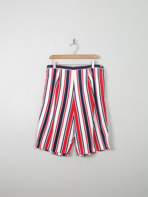 Women's Vintage Striped Shorts M - The Harlequin