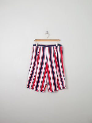 Women's Vintage Striped Shorts M - The Harlequin