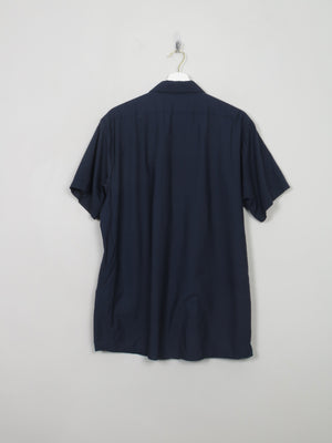 Men's Vintage Navy Work Shirt L