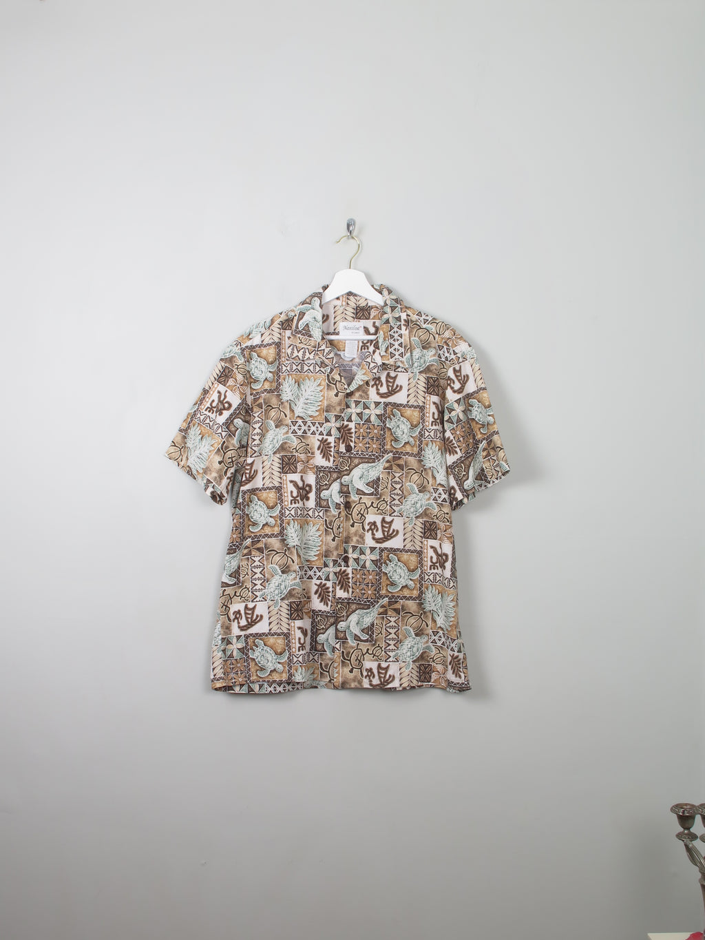 Men's Vintage Shirt Made in Hawaii L - The Harlequin