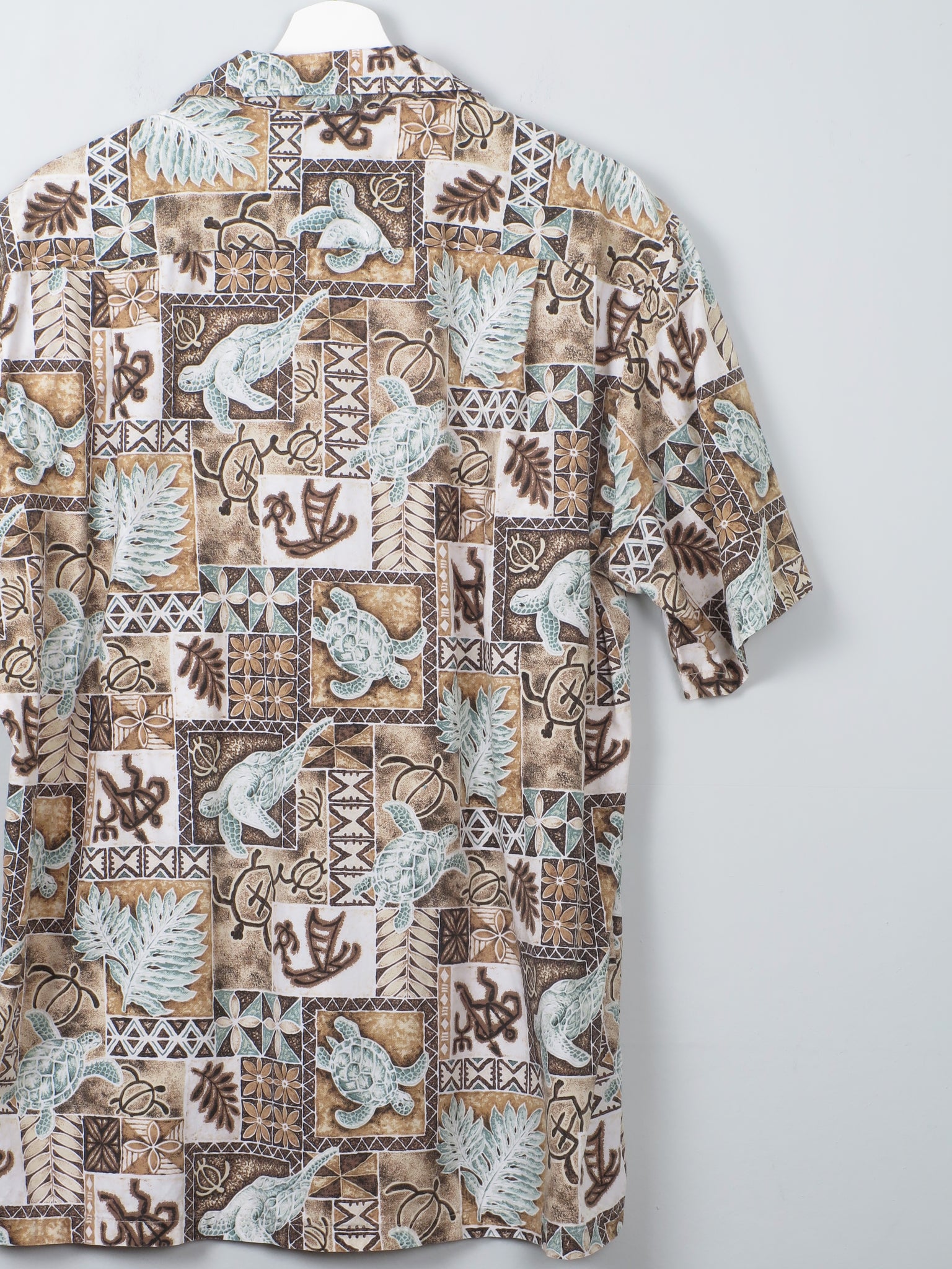 Men's Vintage Shirt Made in Hawaii L - The Harlequin