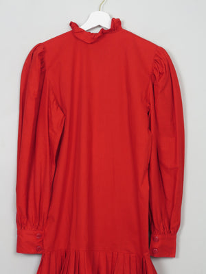 Vintage Red Frilly John Rocha Dress S