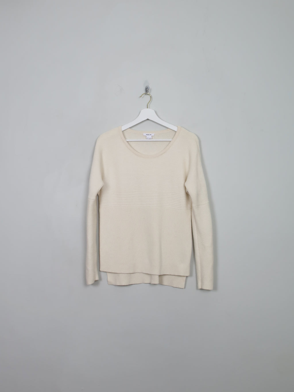Women's Cream Wool Helmut Lang Jumper S