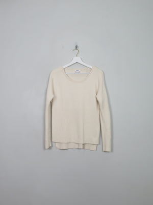 Women's Cream Wool Helmut Lang Jumper S - The Harlequin
