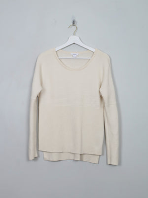 Women's Cream Wool Helmut Lang Jumper S - The Harlequin