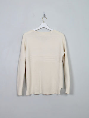 Women's Cream Wool Helmut Lang Jumper S - The Harlequin