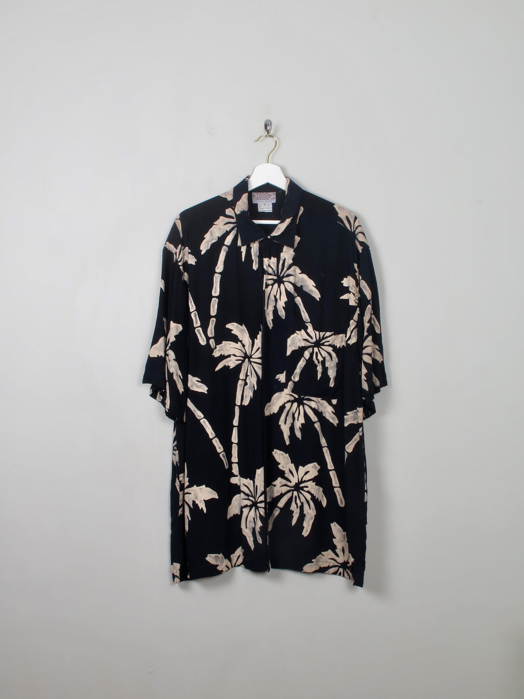 Men's Vintage Hawaiian Shirt XL - The Harlequin