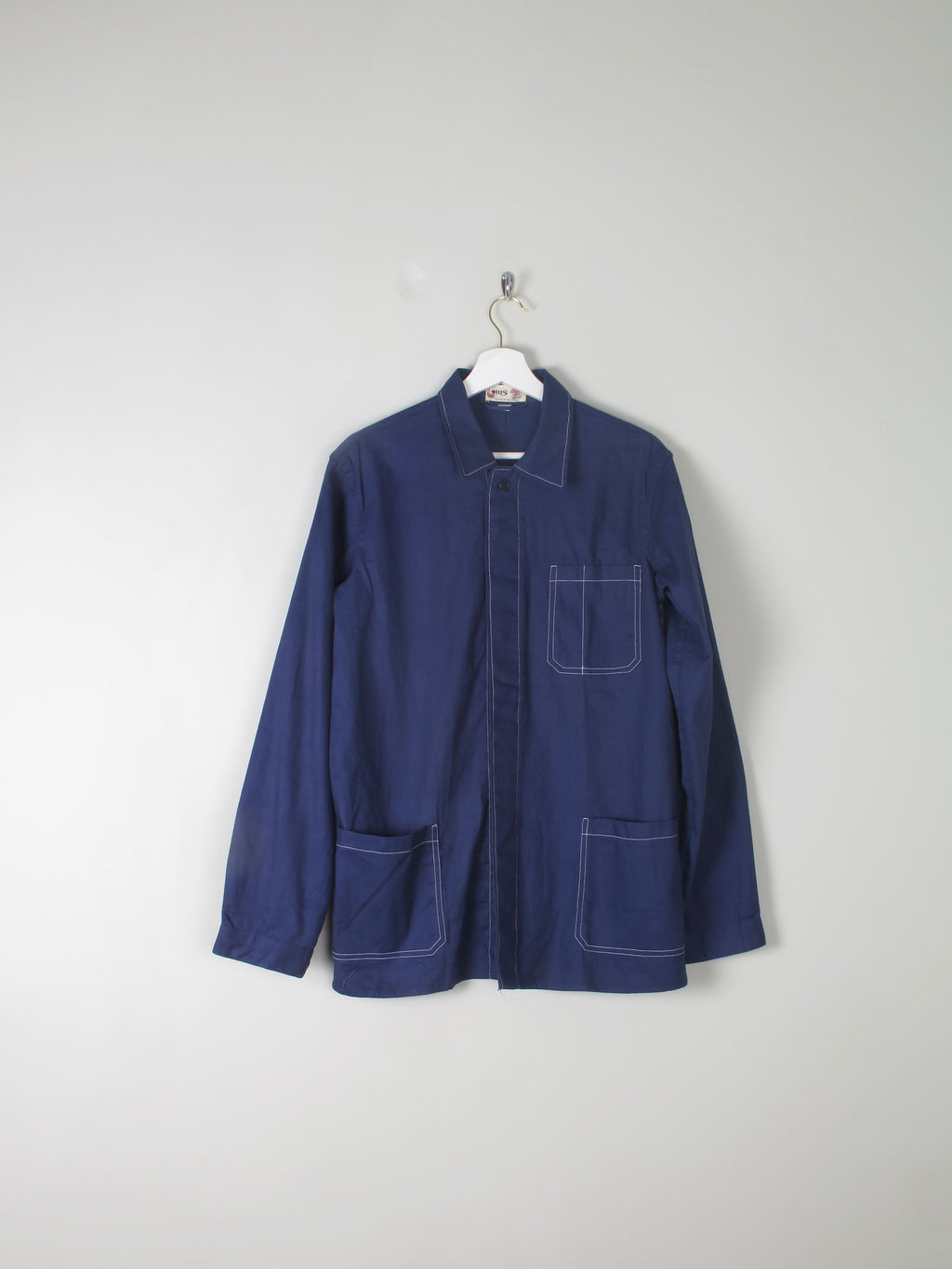 Men's Indigo Blue Work Jacket S/M