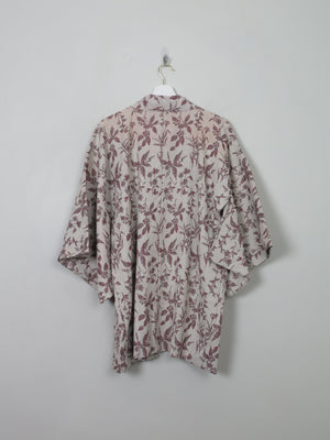 Vintage Short Kimono Harori Tapestry Style S/M - The Harlequin