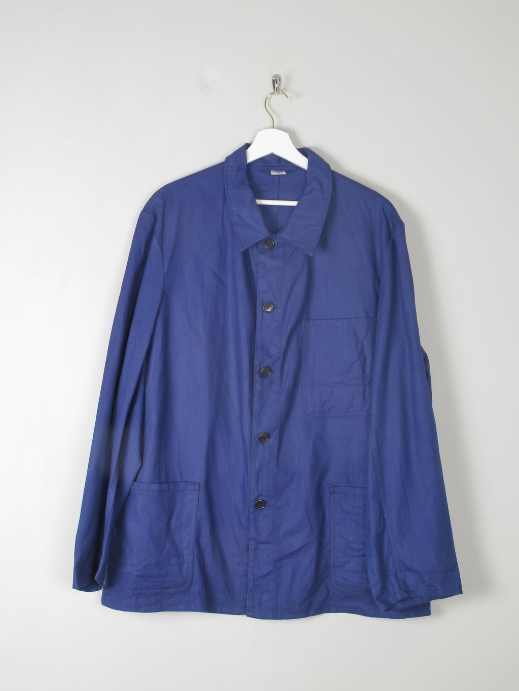 Men's Vintage Indigo Blue Work Jacket L/XL