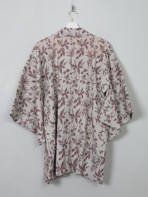 Vintage Short Kimono Harori Tapestry Style S/M - The Harlequin