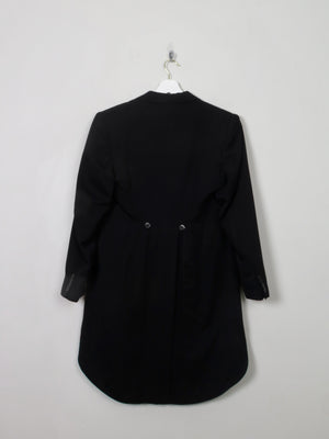 Men's Vintage Burton Black Tails Coat 36/38" Chest