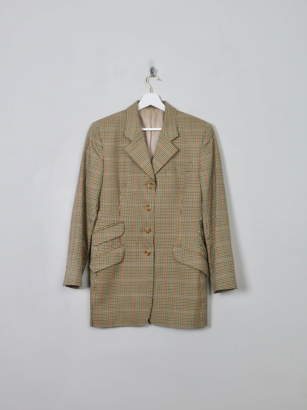 Women's Vintage Check Daks Jacket S/M