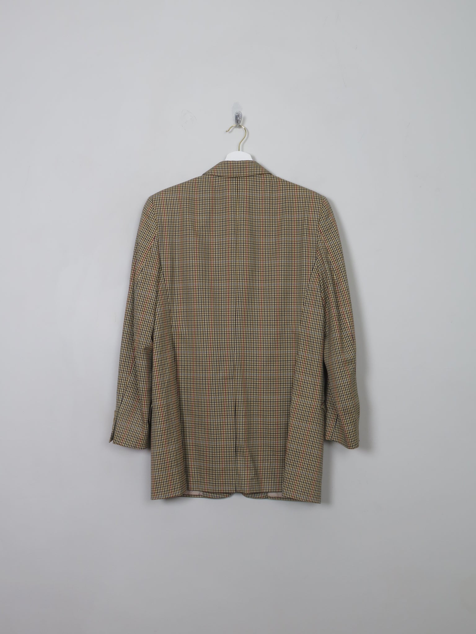 Women's Vintage Check Daks Jacket S/M - The Harlequin