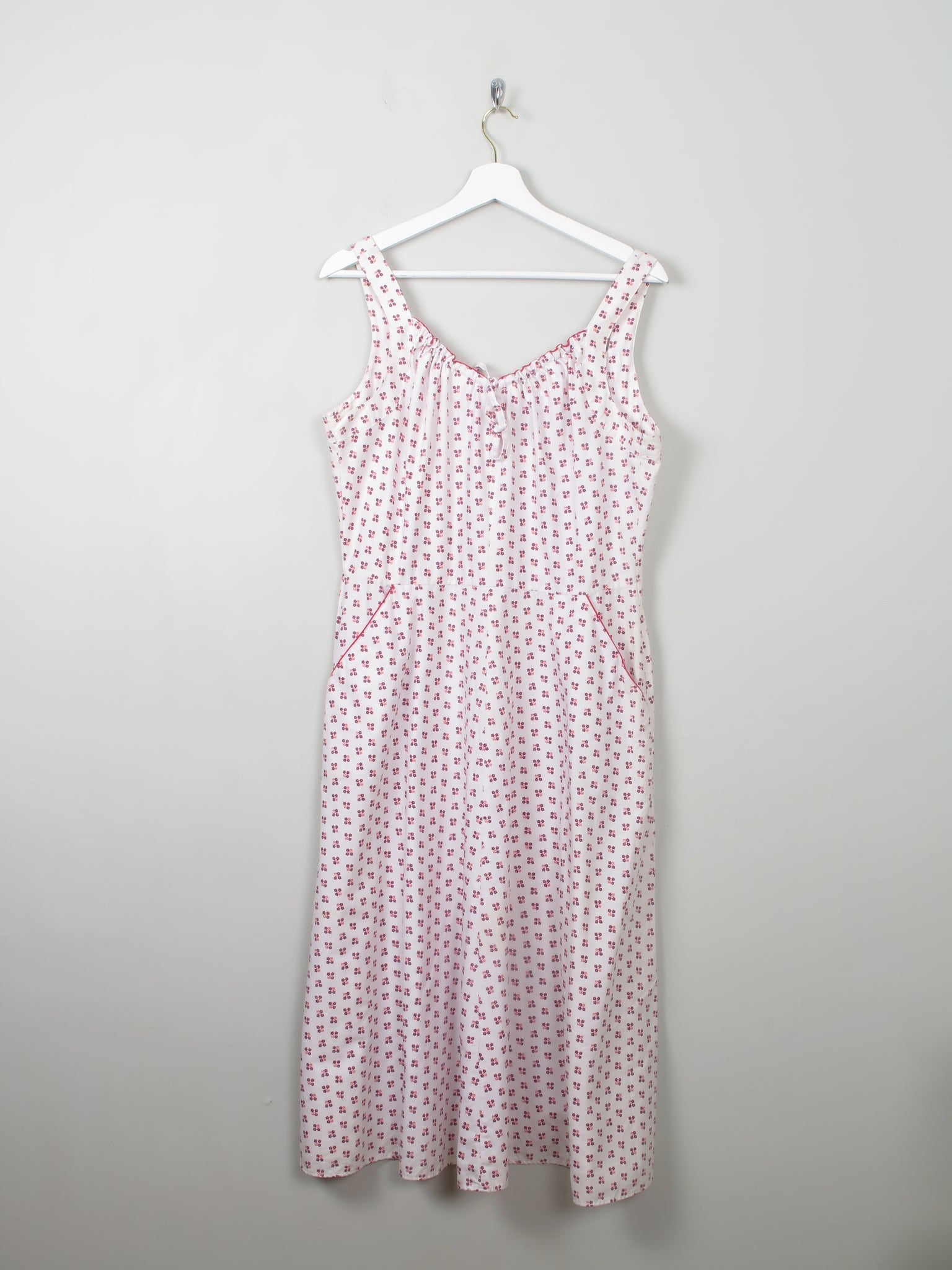 Vintage Summer Dress L - The Harlequin