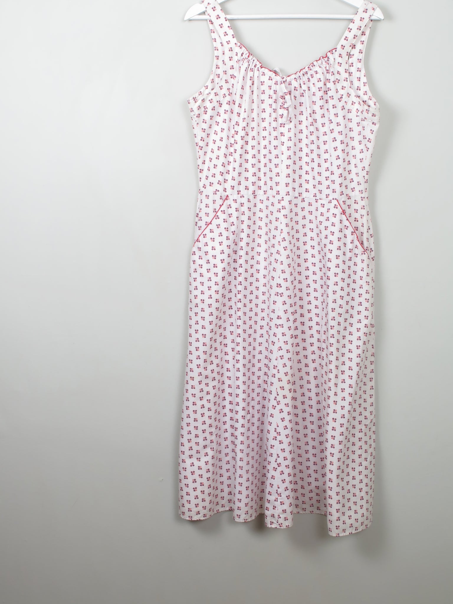 Vintage Summer Dress L - The Harlequin