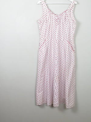 Vintage Summer Dress L - The Harlequin